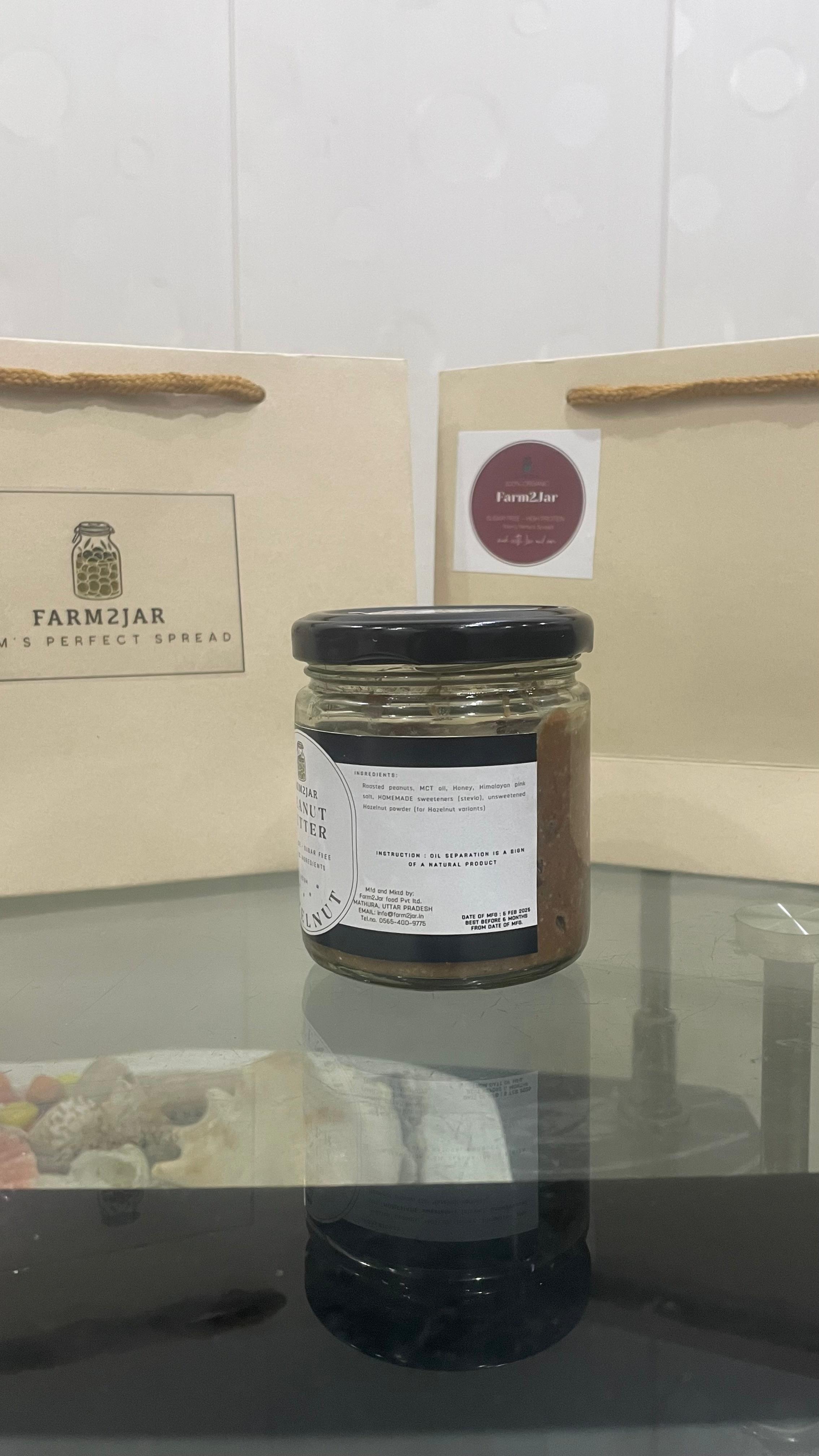 Peanut Butter - Dry Fruit & Nuts - Honey - Farm2Jar SUGAR FREE