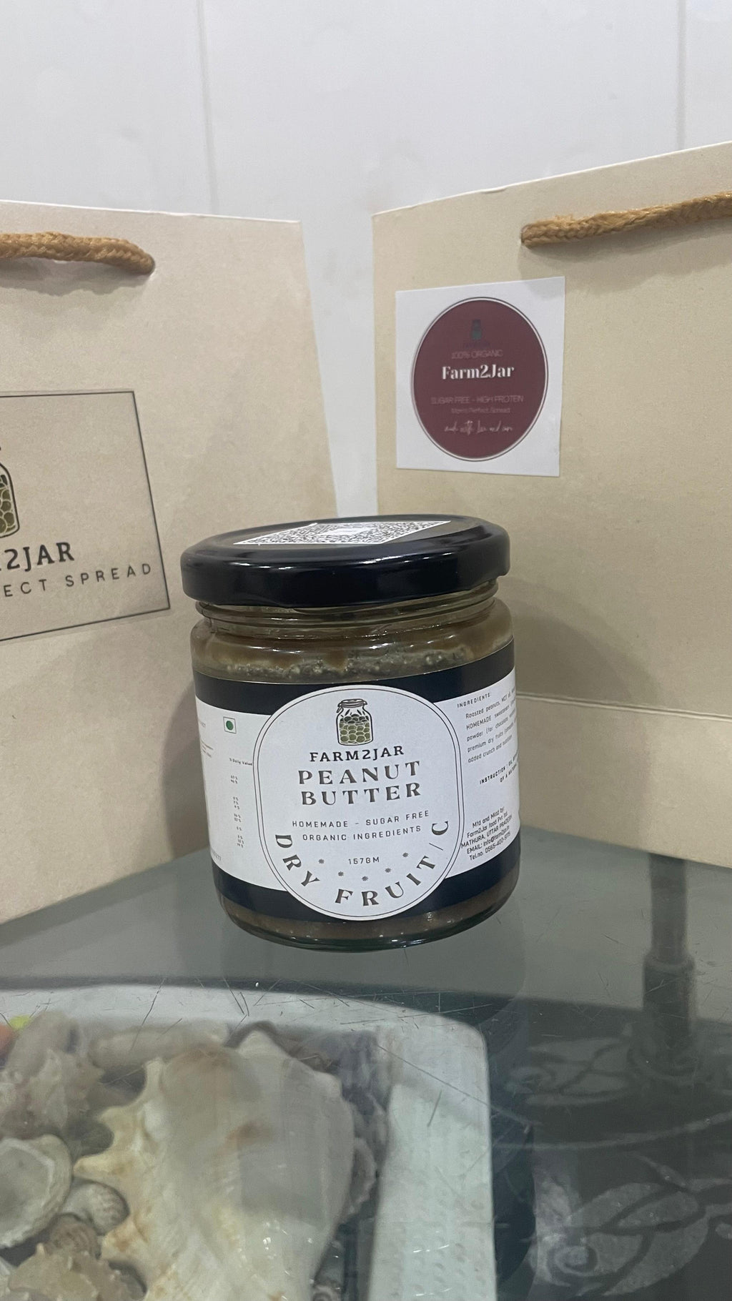 Peanut Butter - Dry Fruit & CHOCOLATE - Farm2Jar SUGAR FREE