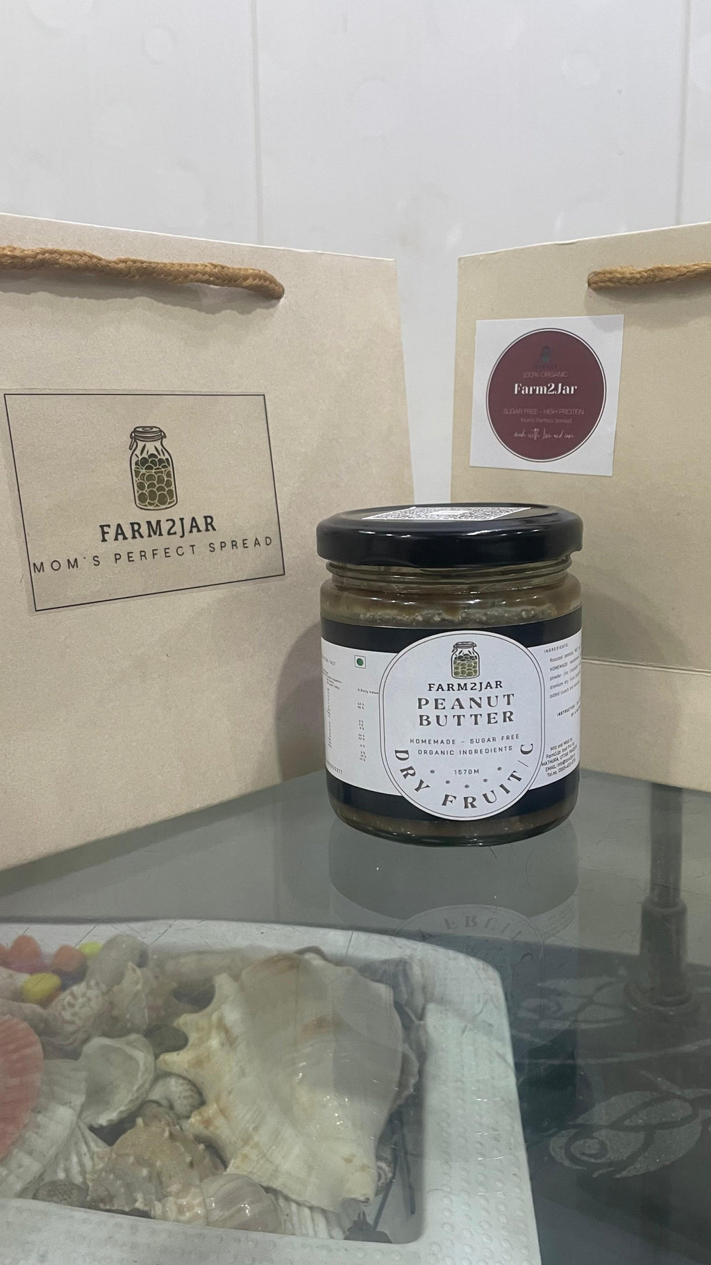 Peanut Butter - Dry Fruit & CHOCOLATE - Farm2Jar SUGAR FREE